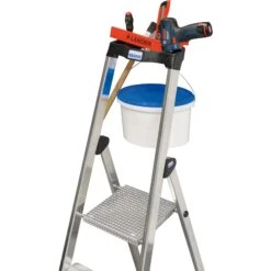 Krause "Solido" Stufen-Stehleiter, 4 Stufen -Black & Decker 1473720000 prod 003