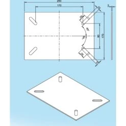 Rottner Swiss Mailbox-Adapter -Black & Decker 1534158000 prod 003