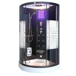 HOME DELUXE Dampfduschkabine »Crystel« | Versch. Farben Und Größen -Black & Decker 1640292001 prod 003