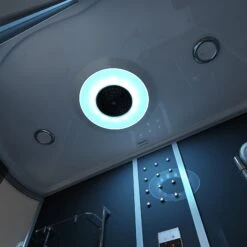 Home Deluxe All In 4in1 Duschkabine, Schwarz, Anschlag Links -Black & Decker 1649247001 prod 004