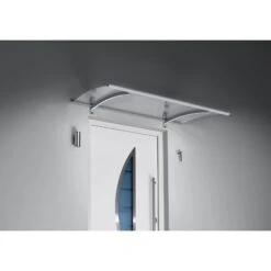 Gutta Pultvordach Mit LED-Technik, 150 X 90 Cm, Edelstahl