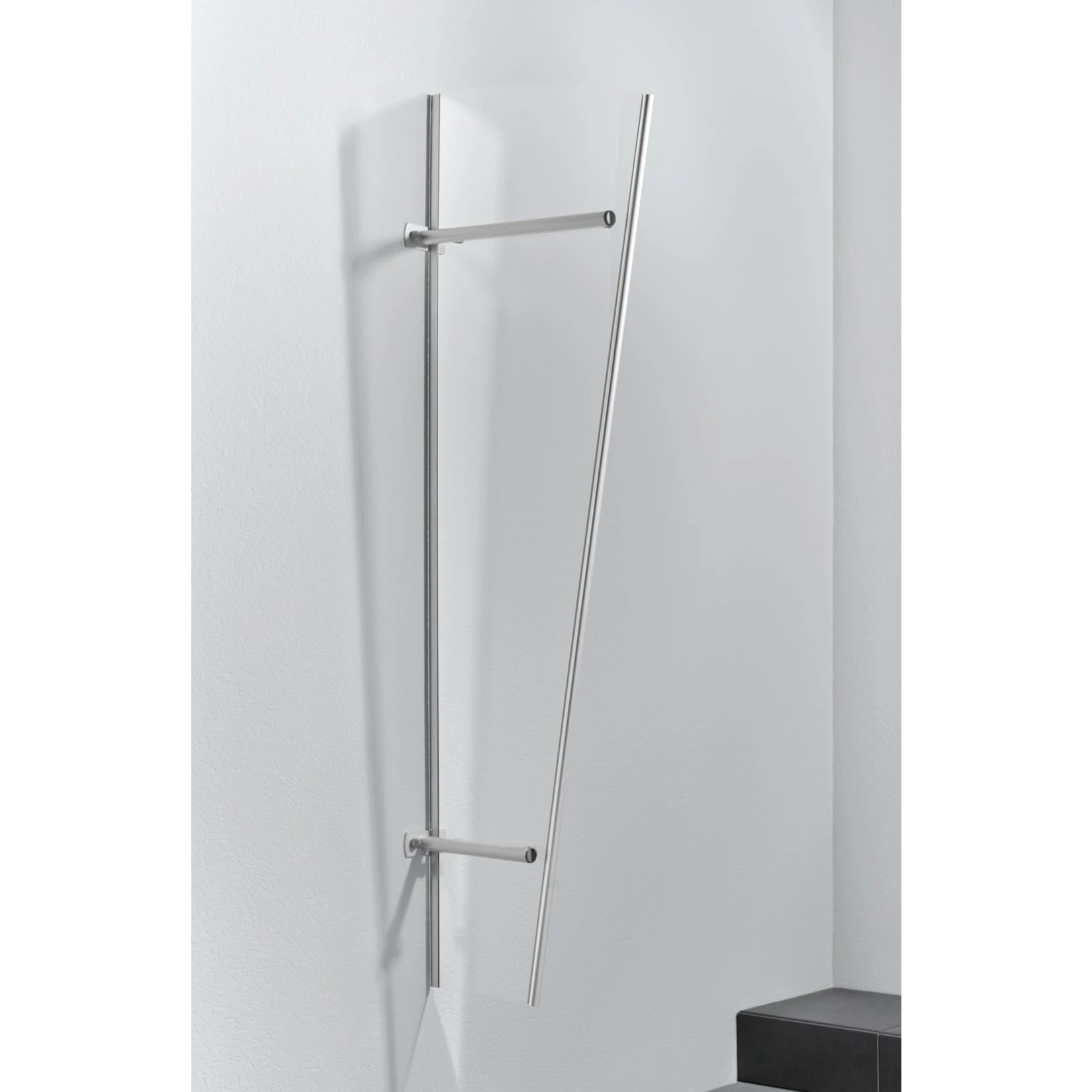 Gutta Typ PT/ET Vordach-Seitenteil Silbereloxiert, 185 X 60 Cm 1 Gutta Typ PT/ET Vordach-Seitenteil Silbereloxiert, 185 X 60 Cm