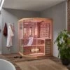 Home Deluxe Sahara XXL Infrarotsauna Mit Vollspektrumstrahler