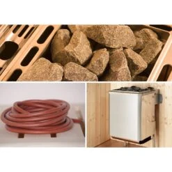 Weka Saunaofenset 9,0 Mit Integrierter Steuerung Inkl. Anschlußkabel