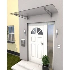 Gutta HD/LT 160 Edelstahlvordach 8 Mm VSG Klar -Black & Decker 1901121000 prod 003