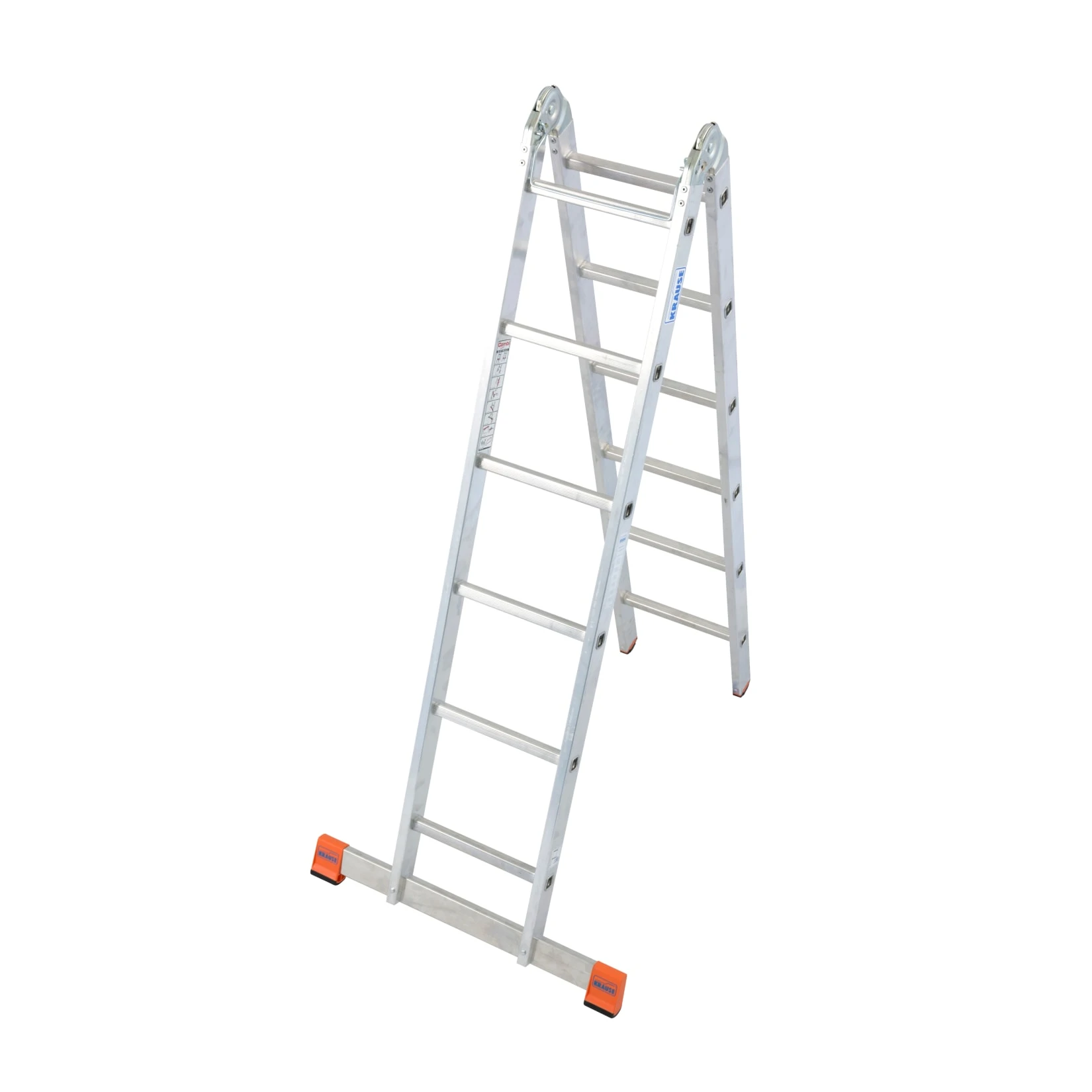 Krause "Trimatic" Gelenkleiter - 2 X 6 Sprossen 1 Krause "Trimatic" Gelenkleiter - 2 X 6 Sprossen