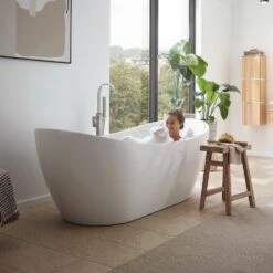 Home Deluxe Badewanne Ovalo Plus Mit Whirlpoolfunktion, Freistehend 6 Home Deluxe Badewanne Ovalo Plus Mit Whirlpoolfunktion, Freistehend -Black & Decker 1933251000 prod 002