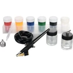 MAUK Airbrush Kompressor Set Mit Farben Und Zubehör 7 MAUK Airbrush Kompressor Set Mit Farben Und Zubehör -Black & Decker 1954982000 prod 003
