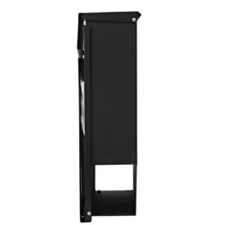 Briefkasten MCW-B28, Wandbriefkasten Postkasten Zeitungsfach, Pulverbeschichtet ~ Schwarz -Black & Decker 1974884000 prod 006
