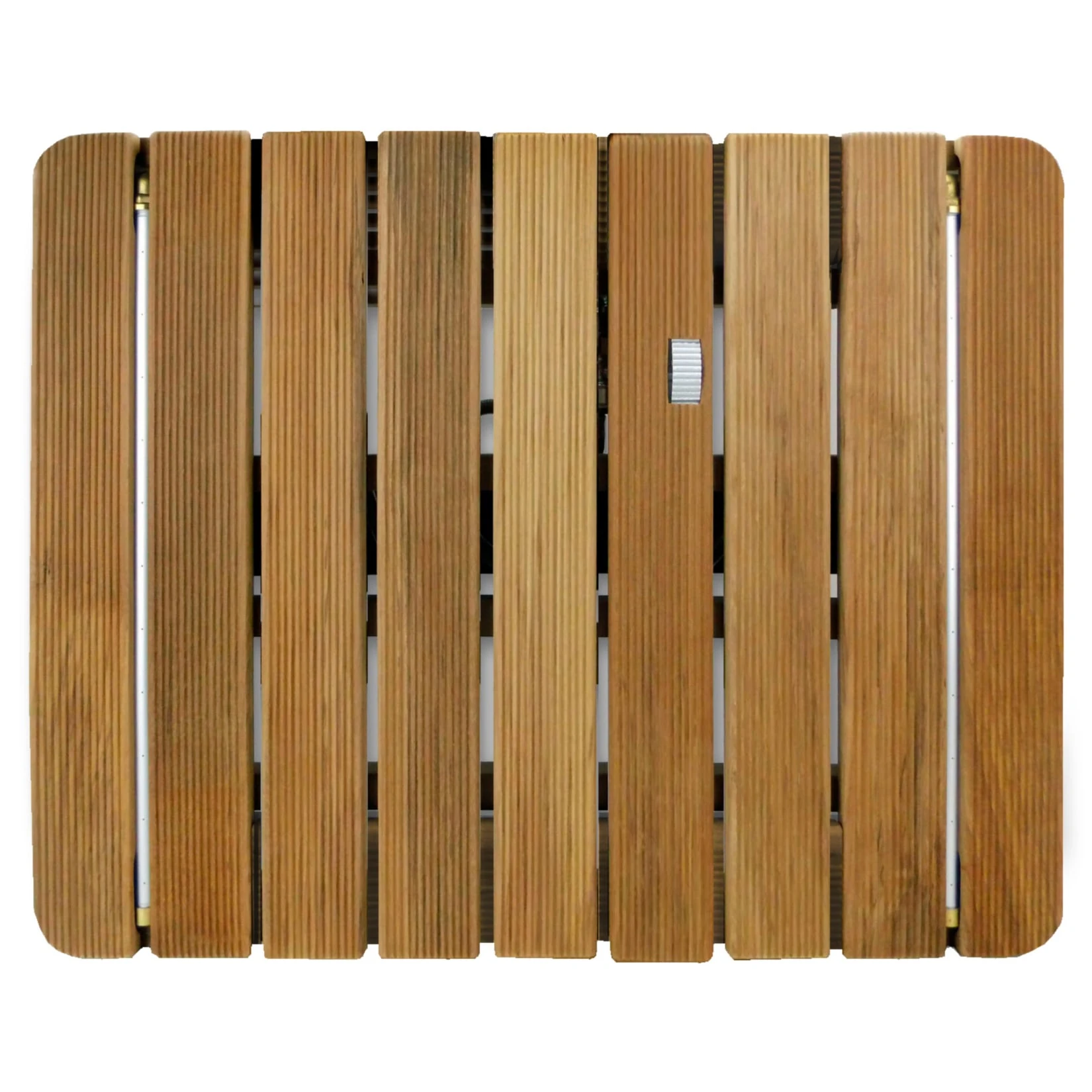 Mobile Gartendusche Bodendusche Aus Massivem Teak-Holz 3 Mobile Gartendusche Bodendusche Aus Massivem Teak-Holz – Bild 3