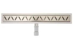 Duschrinne MCW-D94c, Bodenablauf Abflussrinne Duschablauf, Edelstahl Siphon 50-120cm ~ 50cm -Black & Decker 2122971000 prod 003