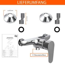 Eisl Duscharmatur Claudio, Chrom 10 Eisl Duscharmatur Claudio, Chrom -Black & Decker 2137012000 prod 005