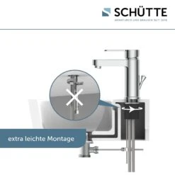 Schütte Waschtischarmatur Elephant, Chrom -Black & Decker 2137016000 prod 005