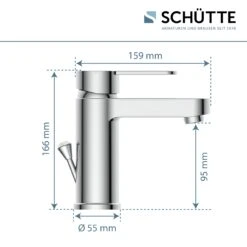 Schütte Waschtischarmatur Elephant, Chrom -Black & Decker 2137016000 prod 006