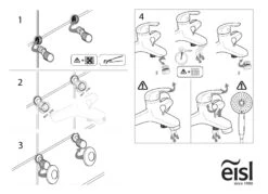 Eisl Wannenfüllarmatur CLAUDIO, Chrom -Black & Decker 2137324000 prod 006