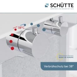 SCHÜTTE Thermostat Duscharmatur OCEAN Mit Ablage Weiß -Black & Decker 2210361000 prod 003
