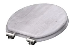 SCHÜTTE WC-Sitz LIGHT WOOD Mit MDF Holzkern Und Absenkautomatik