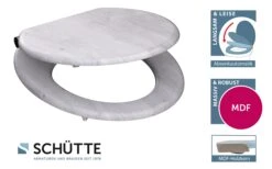 SCHÜTTE WC-Sitz LIGHT WOOD Mit MDF Holzkern Und Absenkautomatik -Black & Decker 2210379000 prod 005