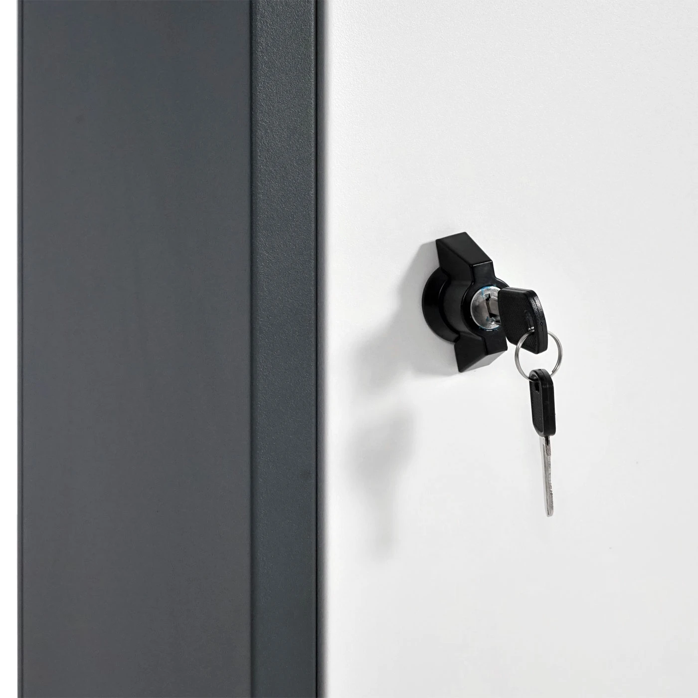 Paketkasten MCW-G80, Paketbox Standbriefkasten Paketbriefkasten Größe XL ~ Verzinkt Anthrazit-weiß 6 Paketkasten MCW-G80, Paketbox Standbriefkasten Paketbriefkasten Größe XL ~ Verzinkt Anthrazit-weiß – Bild 6