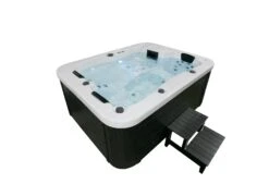 Home Deluxe Outdoor-Whirlpool WHITE MARBLE PURE