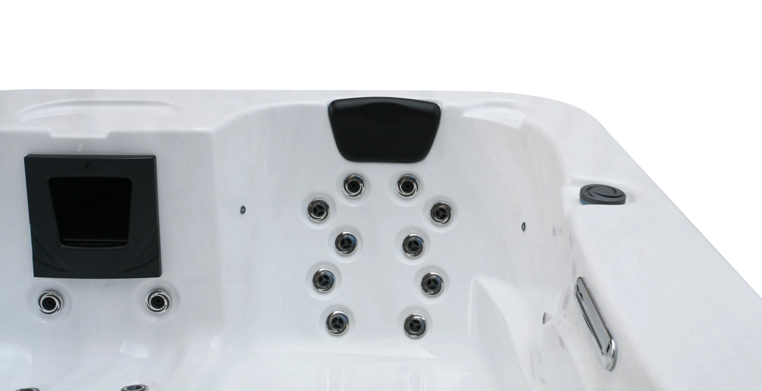 Home Deluxe Outdoor-Whirlpool WHITE MARBLE PURE 2 Home Deluxe Outdoor-Whirlpool WHITE MARBLE PURE – Bild 2