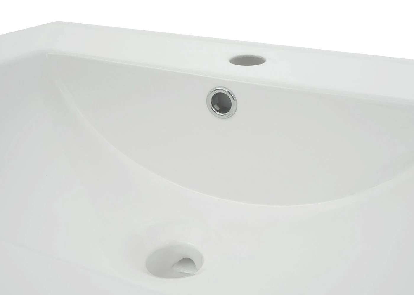 Waschbecken MCW-D16, Waschtisch Handwaschbecken Badezimmer Bad, Keramik Eckig Weiß ~ 61cm 18mm Kante 6 Waschbecken MCW-D16, Waschtisch Handwaschbecken Badezimmer Bad, Keramik Eckig Weiß ~ 61cm 18mm Kante – Bild 6