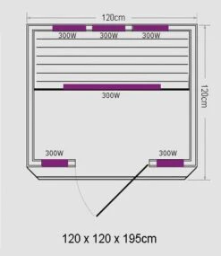 PRODUKT CARMEN 2 Infrarotkabine -Black & Decker 2324851000 prod 004