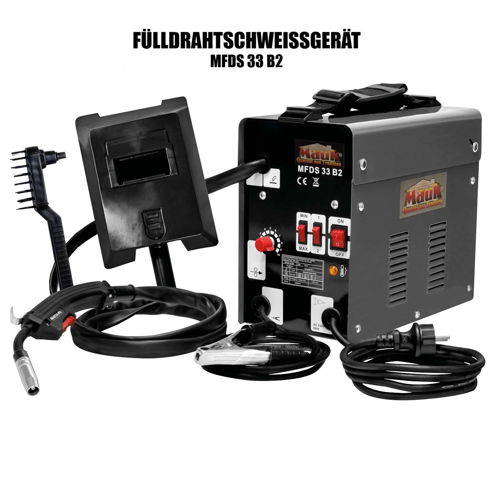 MAUK 100 E Fülldraht Schweißgerät 1 MAUK 100 E Fülldraht Schweißgerät