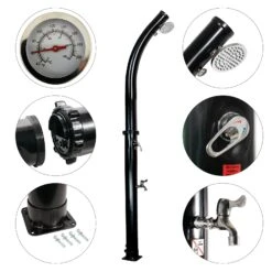 MAUK 18L Solardusche Teilbar Mit Thermometer -Black & Decker 2349463000 prod 003