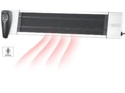 Semptec Infrarot-Dunkelheizstrahler RA-324 Timer Fernbedienung 2.400 Watt IP55 Heizung -Black & Decker 2358529000 prod 003