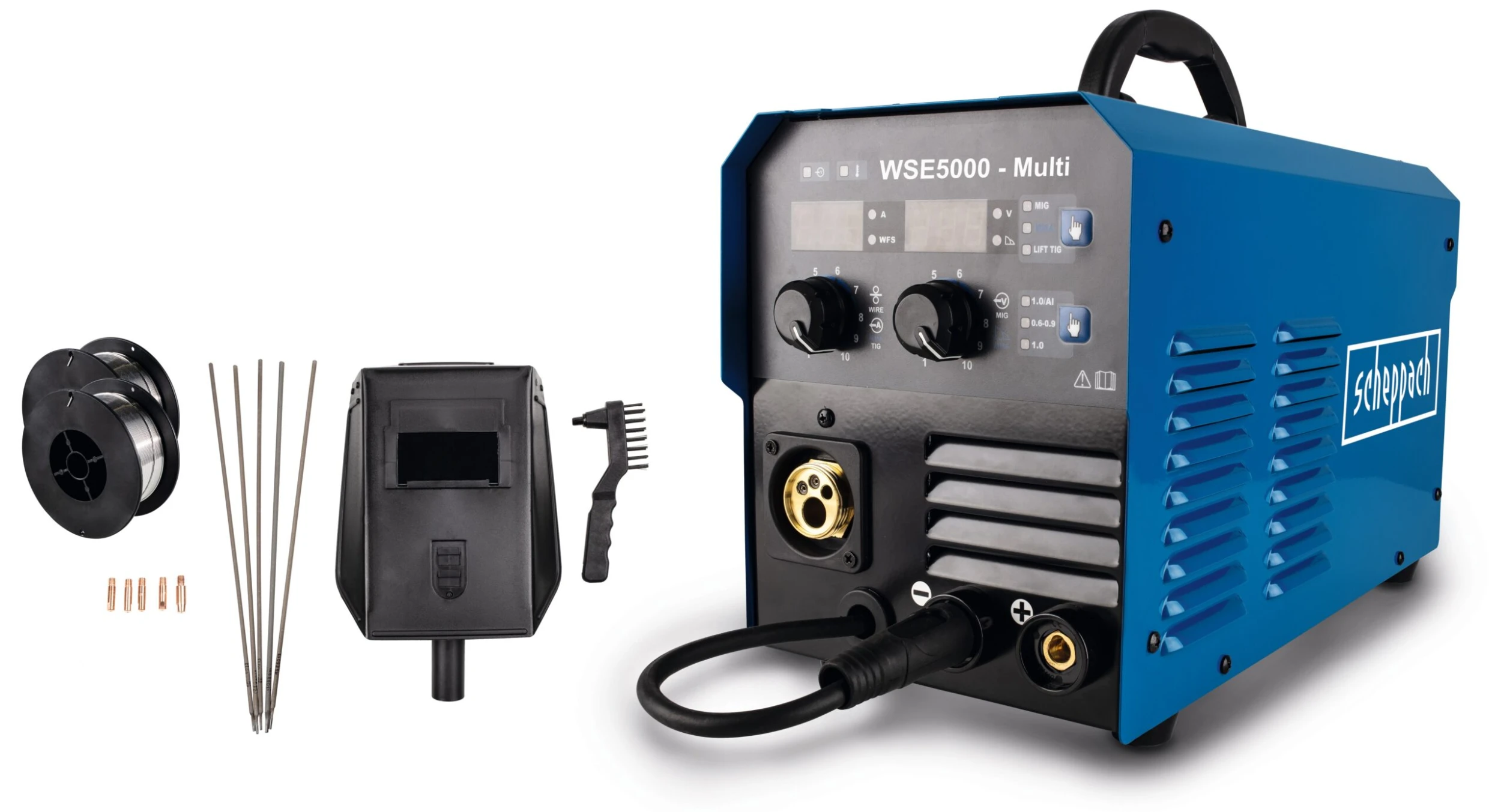 Scheppach Multischweißgerät WSE5000-Multi 1 Scheppach Multischweißgerät WSE5000-Multi