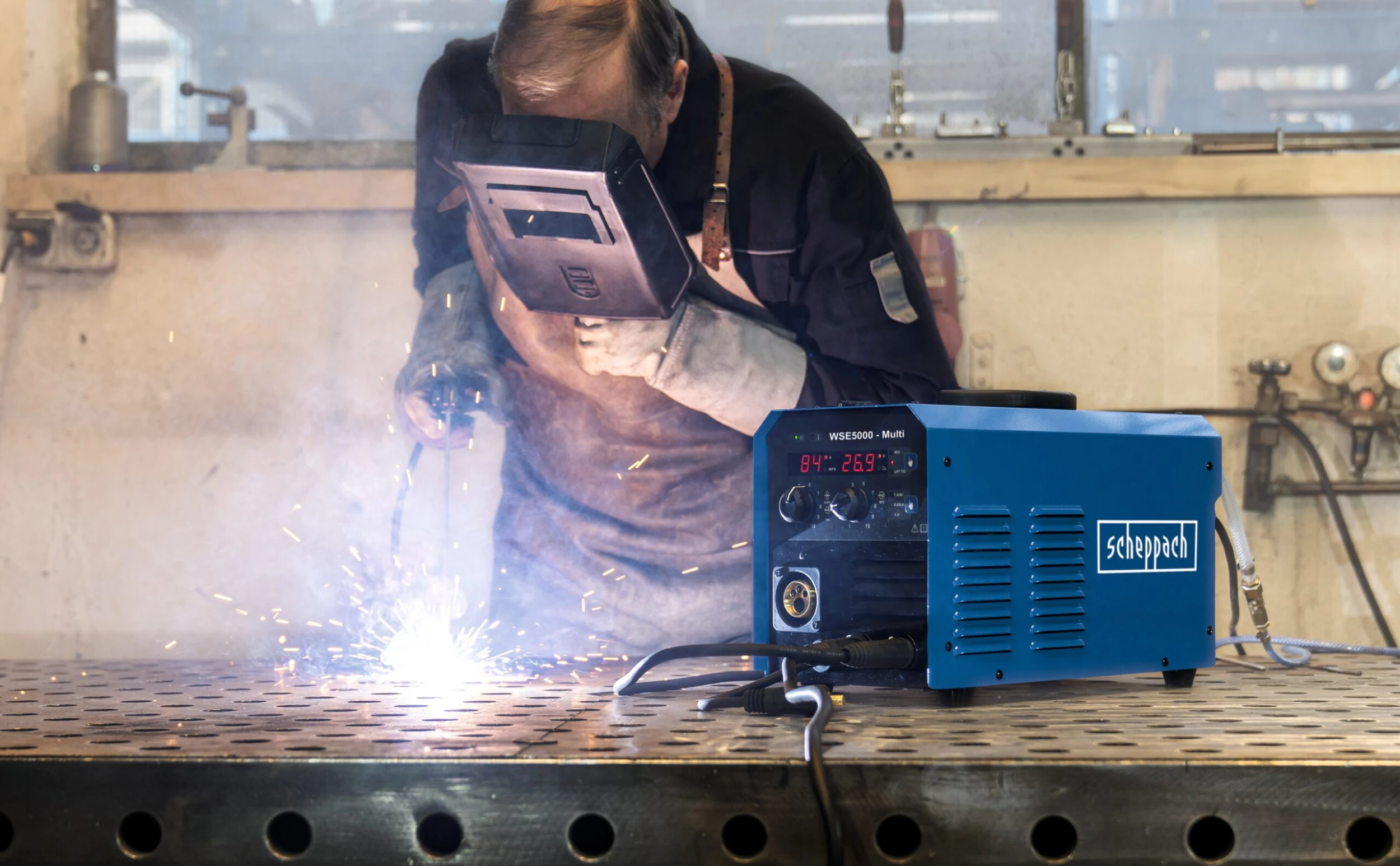 Scheppach Multischweißgerät WSE5000-Multi 2 Scheppach Multischweißgerät WSE5000-Multi – Bild 2