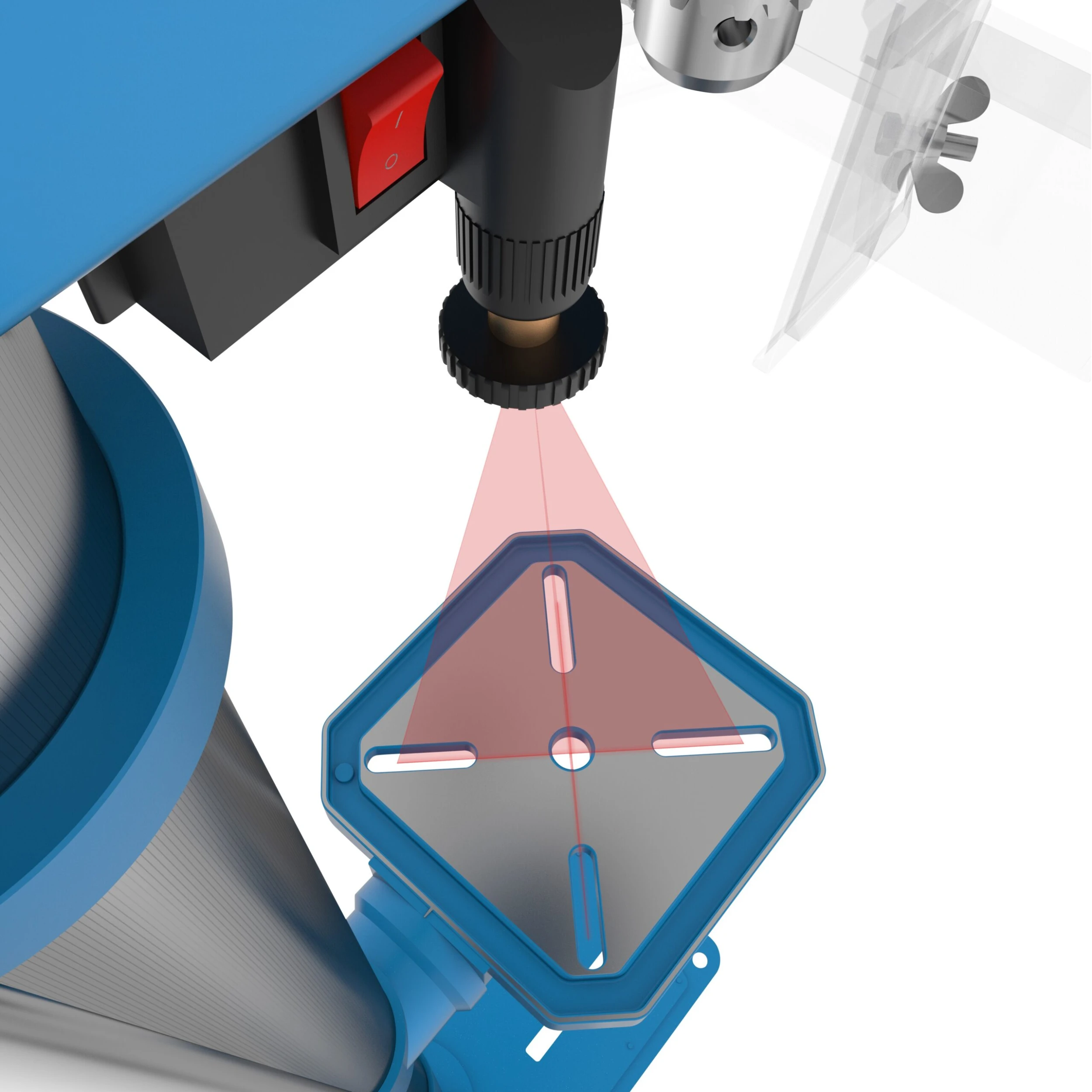 Güde Laser GSB 20 Säulenbohrmaschine 3 Güde Laser GSB 20 Säulenbohrmaschine – Bild 3