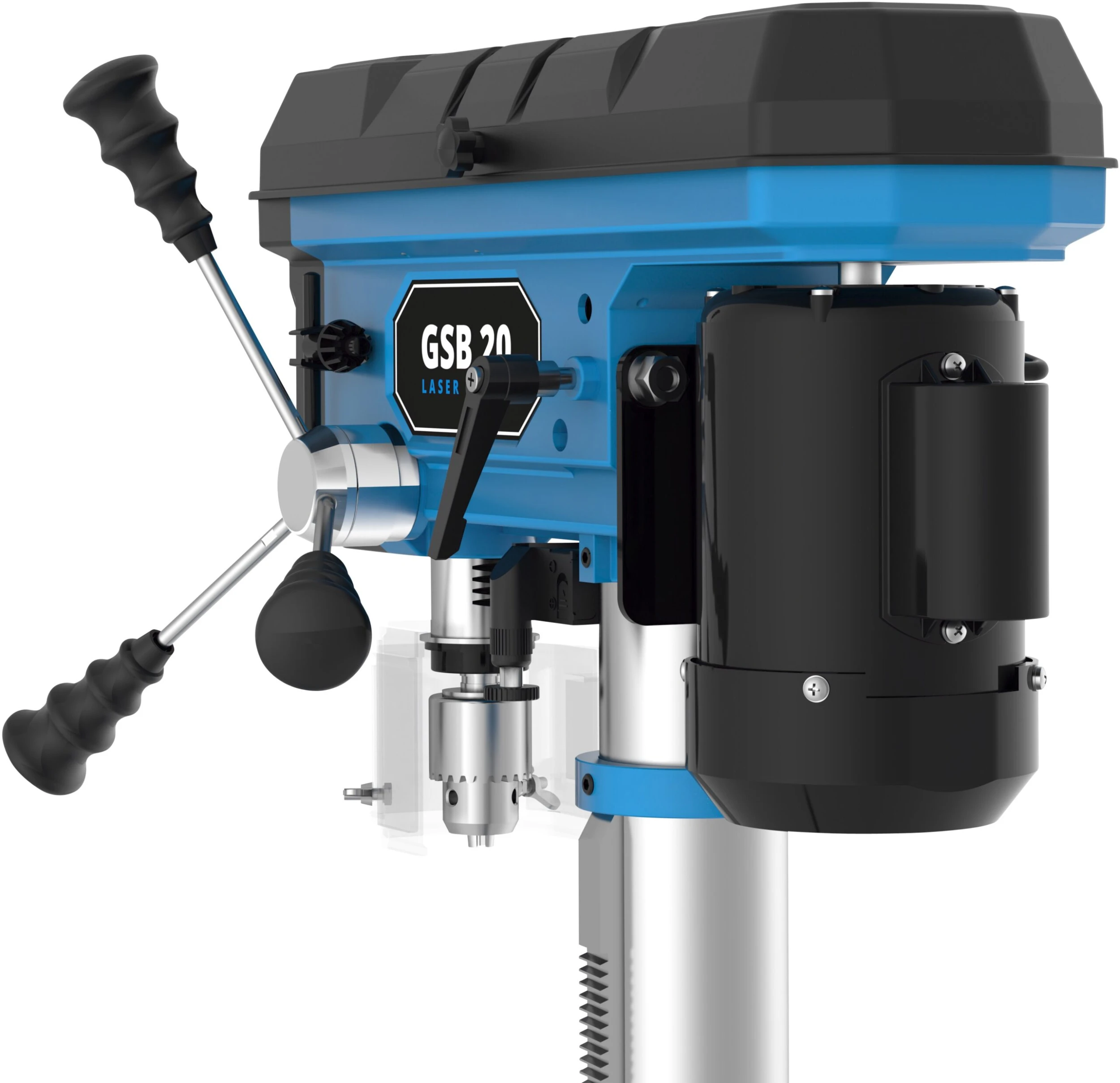 Güde Laser GSB 20 Säulenbohrmaschine 4 Güde Laser GSB 20 Säulenbohrmaschine – Bild 4