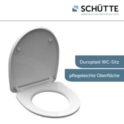 Schütte Duroplast HG WC-Sitz MAGIC LIGHT, Hochglänzende Mit Absenkautomatik Und Schnellverschluss -Black & Decker 2475538008 prod 003
