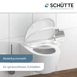 Schütte Duroplast HG WC-Sitz MAGIC LIGHT, Hochglänzende Mit Absenkautomatik Und Schnellverschluss -Black & Decker 2475538008 prod 004