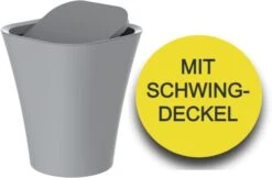 Eisl Kosmetikeimer Bad 8,5 Liter Mit Schwingdeckel Grau 5 Eisl Kosmetikeimer Bad 8,5 Liter Mit Schwingdeckel Grau -Black & Decker 2475705000 prod 003
