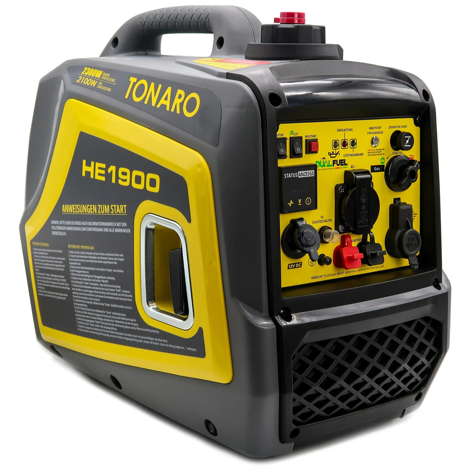 Tonaro Dual- Inverter Generator HE 1900 2 Tonaro Dual- Inverter Generator HE 1900 – Bild 2