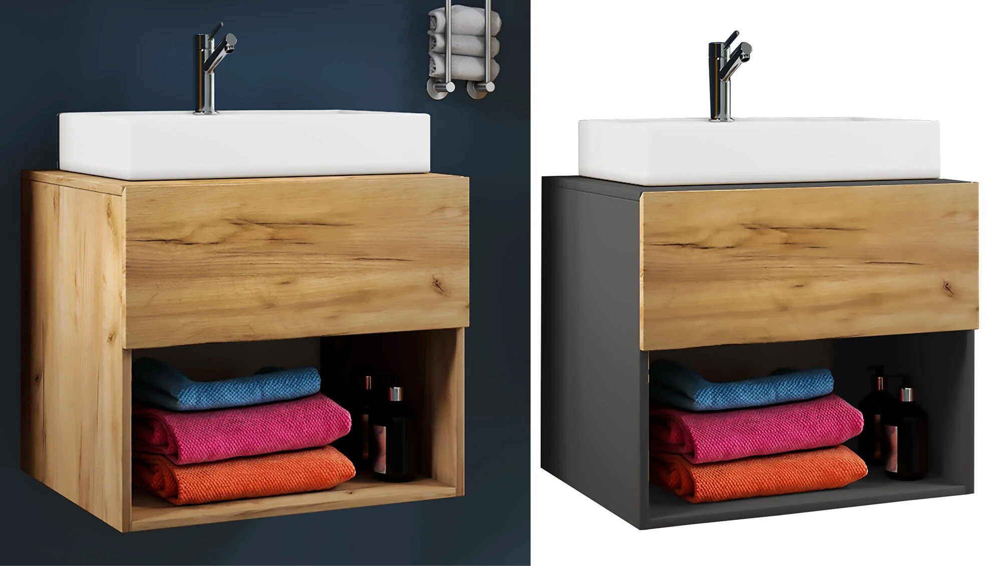 VCM 2-tlg. Waschtisch Waschplatz Badmöbel Waschbecken Bad Schrank Keramik Lendas Ll 1 VCM 2-tlg. Waschtisch Waschplatz Badmöbel Waschbecken Bad Schrank Keramik Lendas Ll