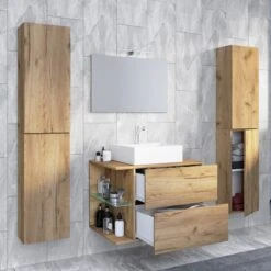 VCM 4-tlg. Waschplatz Waschtisch Badmöbel Set Waschbecken Hausa M Schublade 5 VCM 4-tlg. Waschplatz Waschtisch Badmöbel Set Waschbecken Hausa M Schublade -Black & Decker 8600043100 918931 prod 003