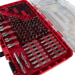 WMC TOOLS Bitkasten Bohrer Bitset Bitsatz Profi Bit Set Werkzeugset Heimwerker 120-teilig Haushalts Werkzeug Set Stecknuss Bits -Black & Decker 8600290900 30494 prod 006