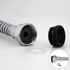 15.5cm Wasserhahn Verlängerung - M22/M24 Perlator Strahlregler Flexischlauch 9 15.5cm Wasserhahn Verlängerung - M22/M24 Perlator Strahlregler Flexischlauch -Black & Decker 8600295800 4552 prod 004