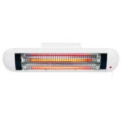 H+H Premium Wickeltisch Heizstrahler 600 Watt Mit Abschaltautomatik