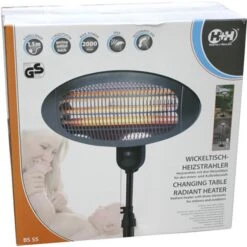H+H BS 55 Stand-Heizstrahler Mit Drei Heizstäben, 2000 W 11 H+H BS 55 Stand-Heizstrahler Mit Drei Heizstäben, 2000 W -Black & Decker 8600298500 878 prod 008