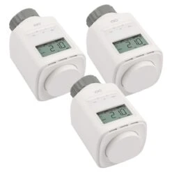 Olympia 3 Stück IOIO HT 2000 Elektronischer Thermostat Heizkörperthermostat Spart Bis 30% Heizkosten