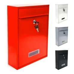 Relaxdays Briefkasten Design 35 Cm Farbauswahl -Black & Decker 8600323900 1001741546 prod 005