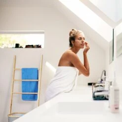 Relaxdays Handtuchhalter Bambus Mit Wäschesack -Black & Decker 8600323900 100221480 prod 005