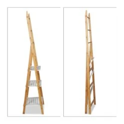 Relaxdays Handtuchhalter Regal Bambus -Black & Decker 8600323900 100250020 prod 006