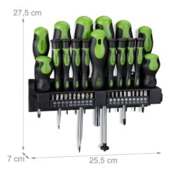 Relaxdays XXL Schraubendreher Set 37-teilig -Black & Decker 8600323900 100310280 prod 004
