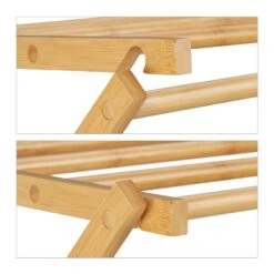 Relaxdays Handtuchhalter Aus Bambus Ausziehbar -Black & Decker 8600323900 100321240 prod 007